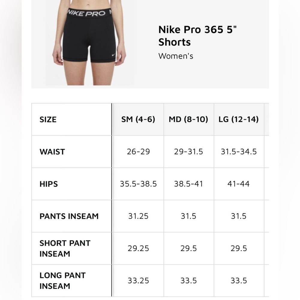 NIKE PRO DRI-Fit 5” Shorts Black/Grey Size Small - Picture 8 of 13